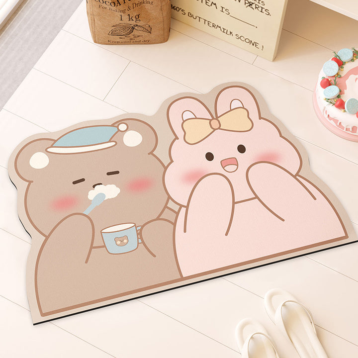Cute Cartoon Character Floor Mat Kalsten