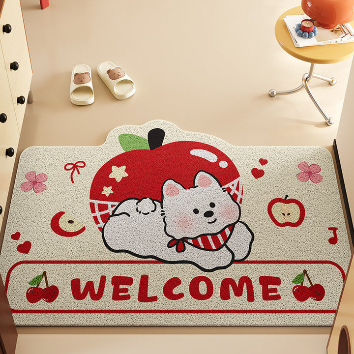 Cartoon-Themed Decorative Area Mat