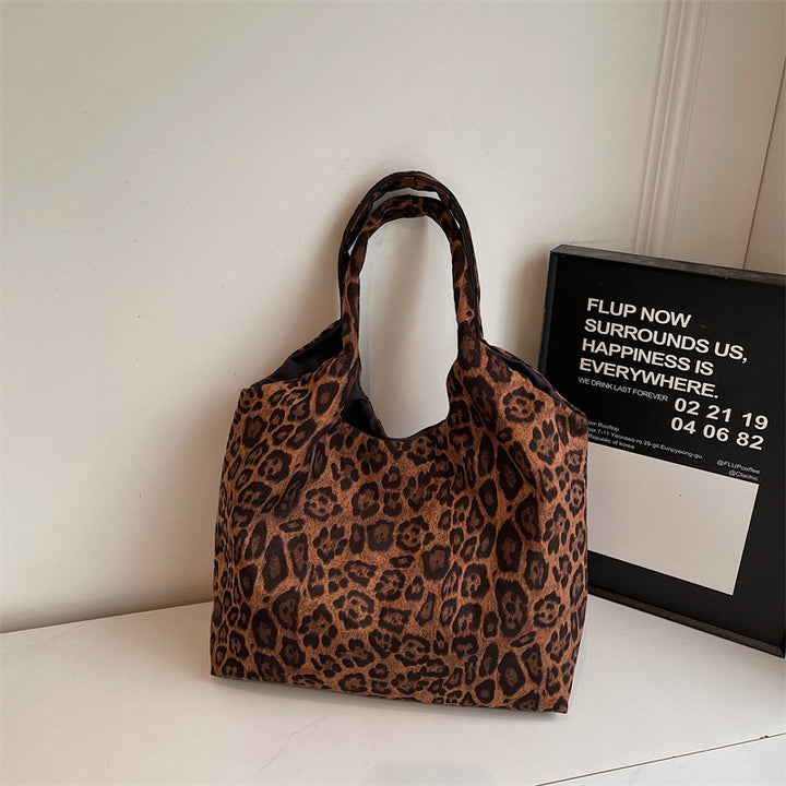 Fashionable Leopard Print Tote Bag Kalsten