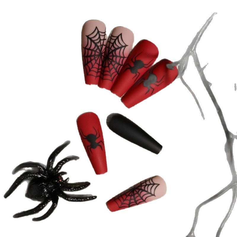 Halloween-Themed Press-On Nail Art Kalsten