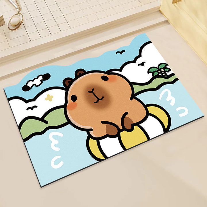Cartoon Character Door Mat for Home Entryway