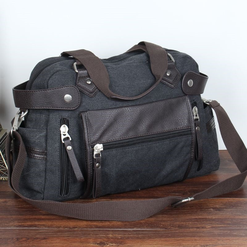 Shoulder bag with multiple compartments and comfortable carrying system Kalsten