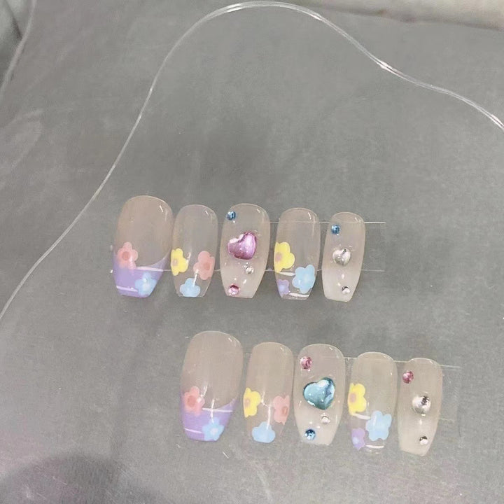 Decorative Press-On Nail Set