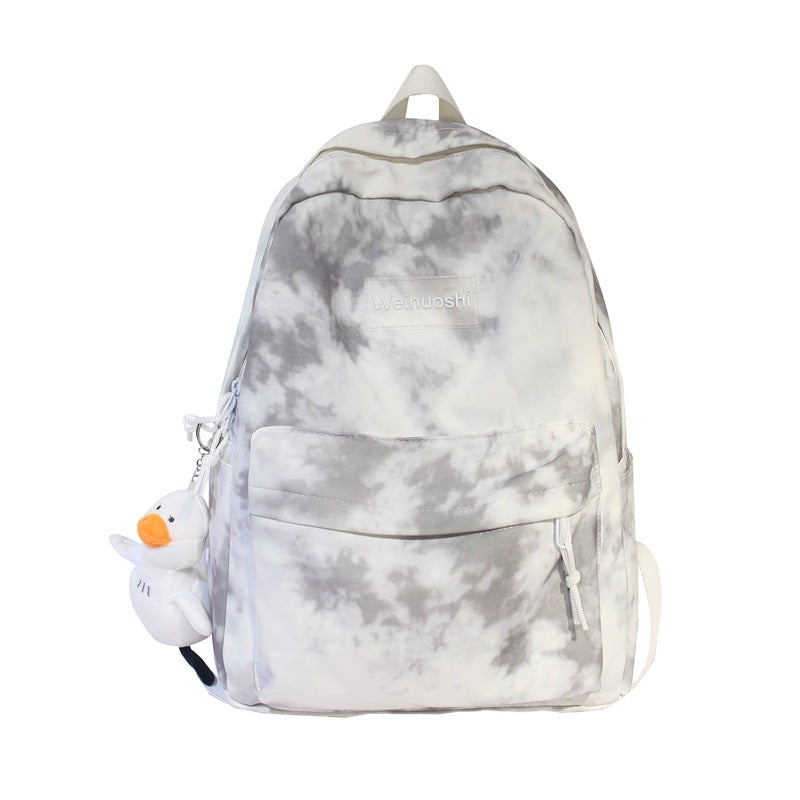 Cloud-Patterned Casual Backpack Kalsten