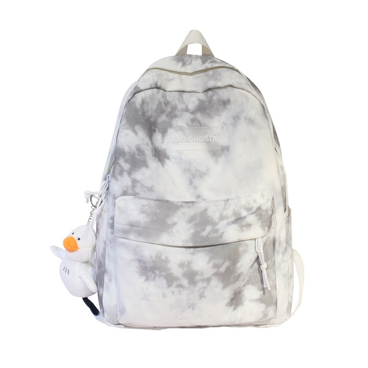 Cloud-Patterned Casual Backpack Kalsten