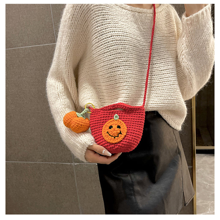 Cute Crochet Halloween Handbag