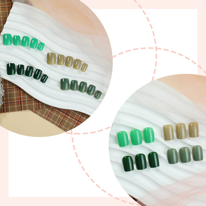 Elegant Press-On Nail Set with Natural Gloss Finish Kalsten