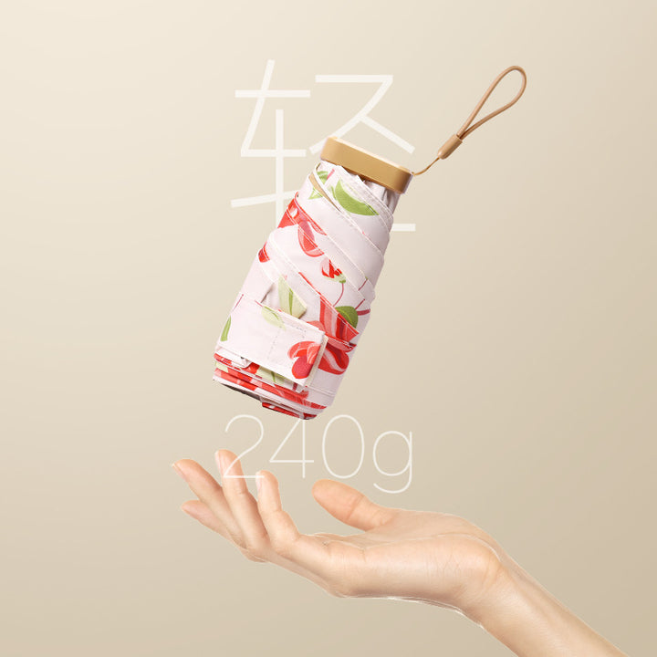 Women's folding umbrella with fresh cherry design Kalsten