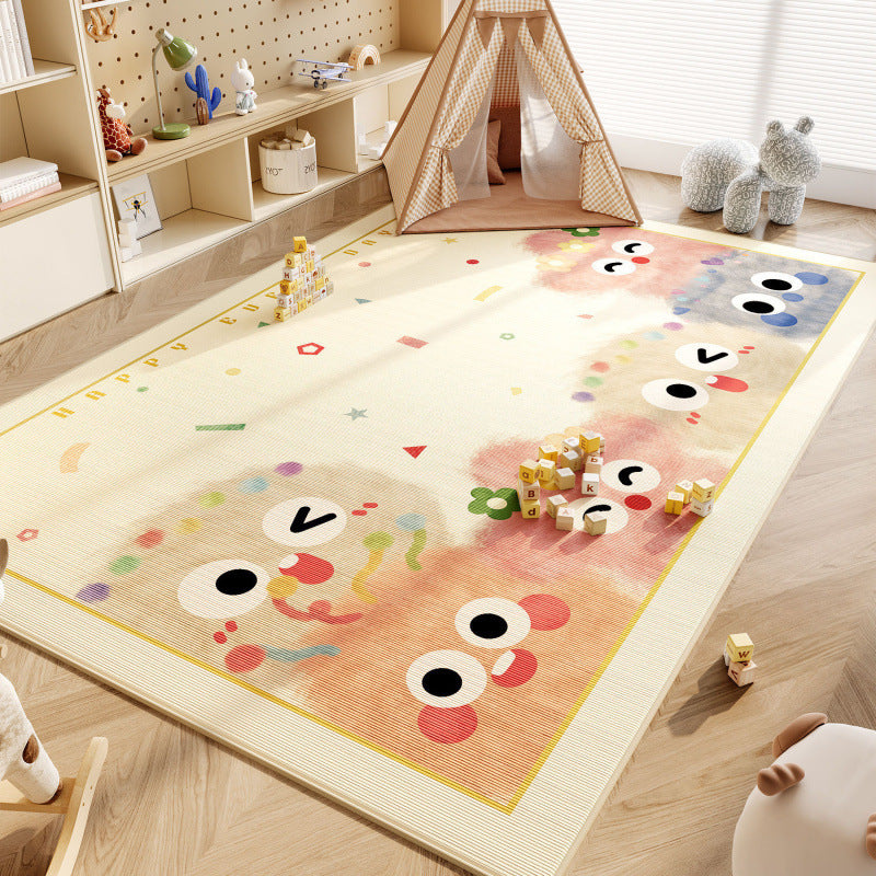 Playful Cartoon-Themed Area Rug