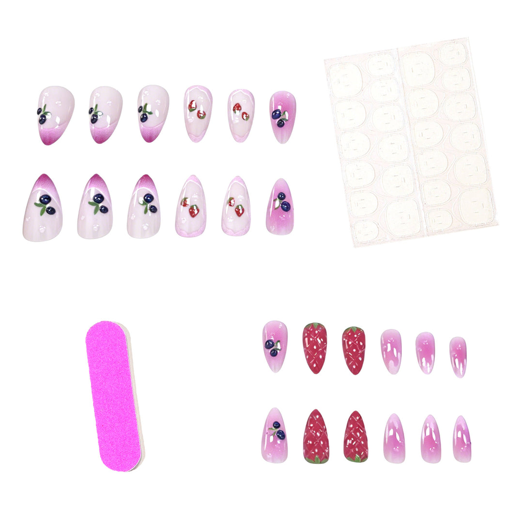 Artistic Fruit-Inspired Nail Art Kalsten
