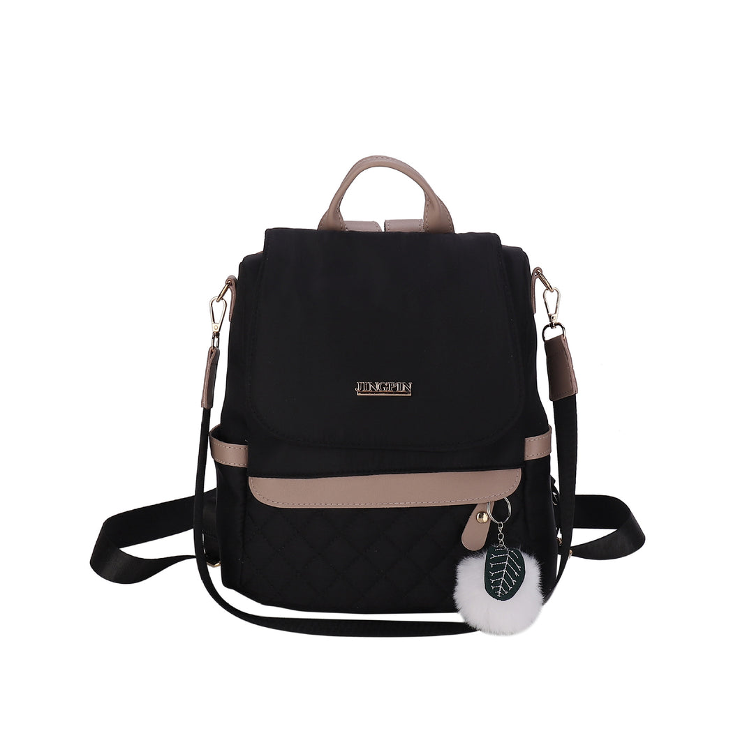 Quilted Multi-Compartment Backpack