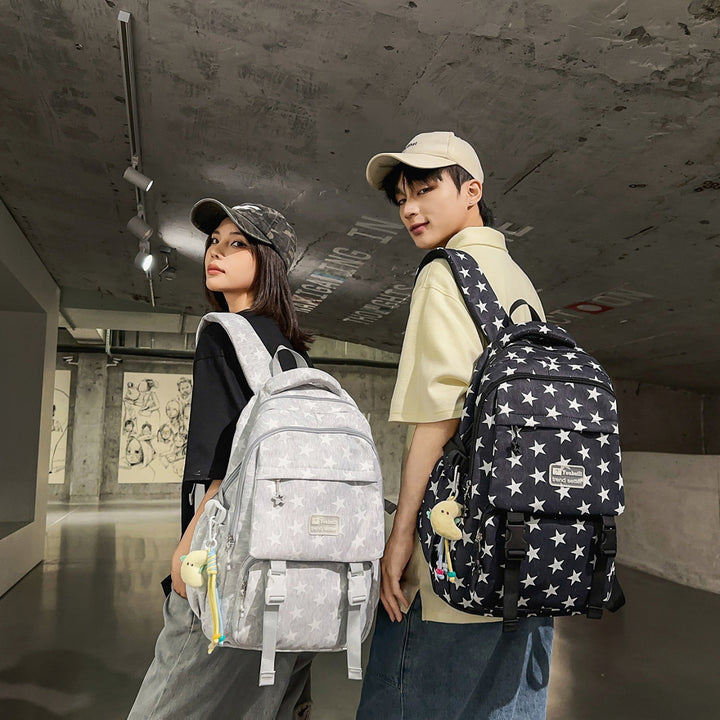 Versatile Star Print Backpack Kalsten