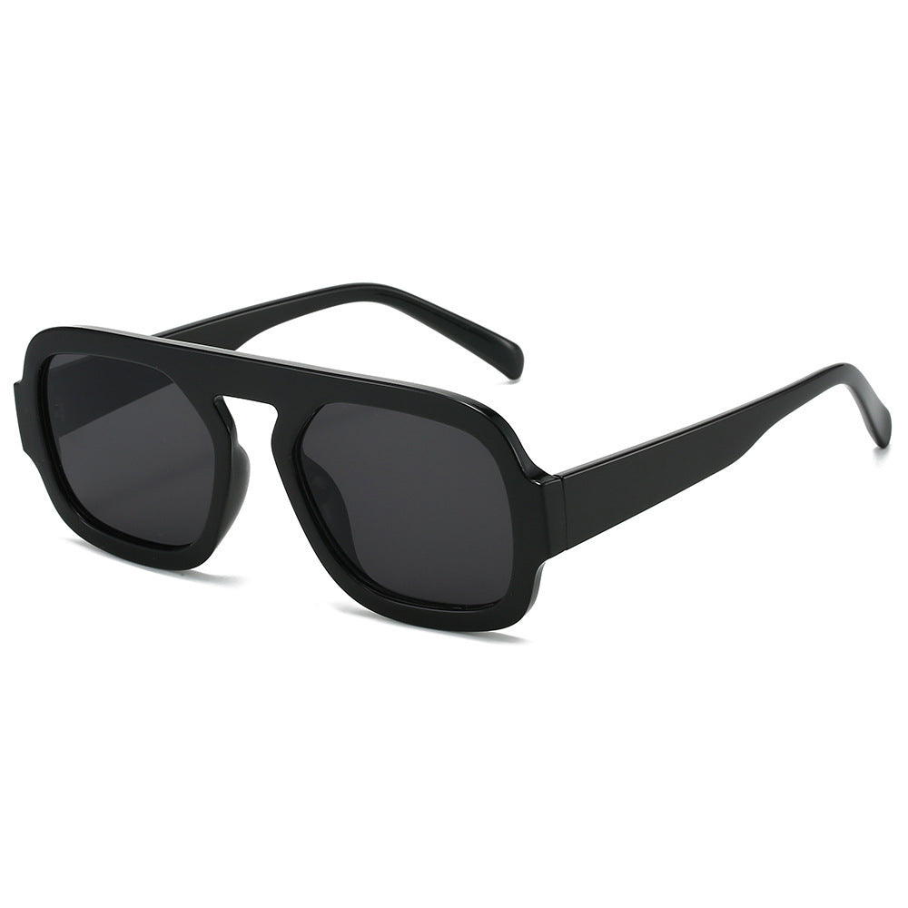 Oversized Geometric Lens Sunglasses Kalsten