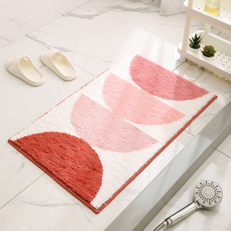 Decorative Plush Bath Mat