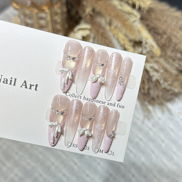 Elegant Stiletto Nail Art Extensions Kalsten