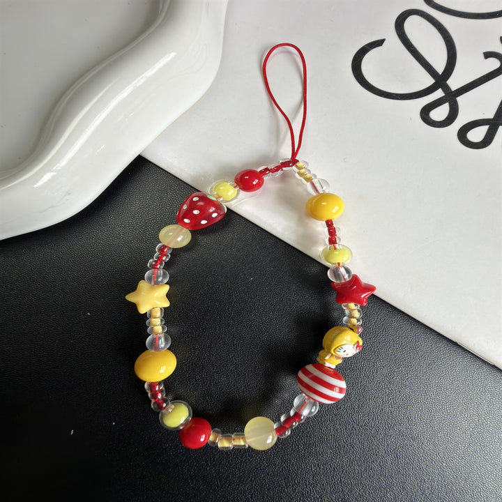 Whimsical Beaded Charm Bracelet Kalsten