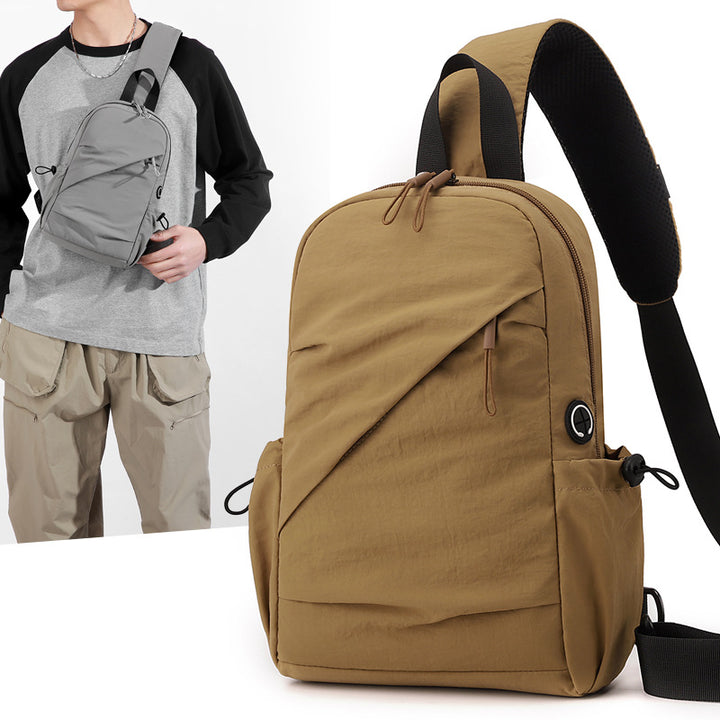 Sleek Multi-Pocket Utility Sling Bag Kalsten