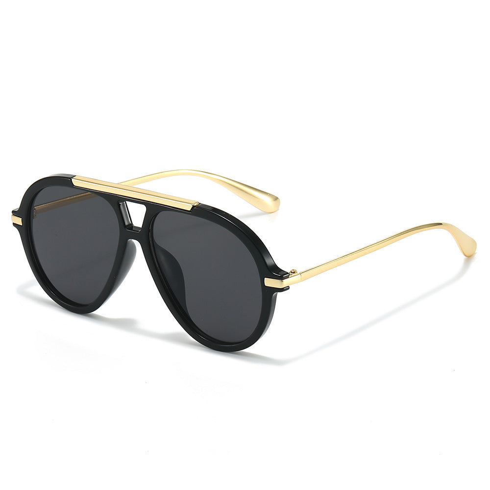 Fashion-Forward Futuristic Round Sunglasses Kalsten