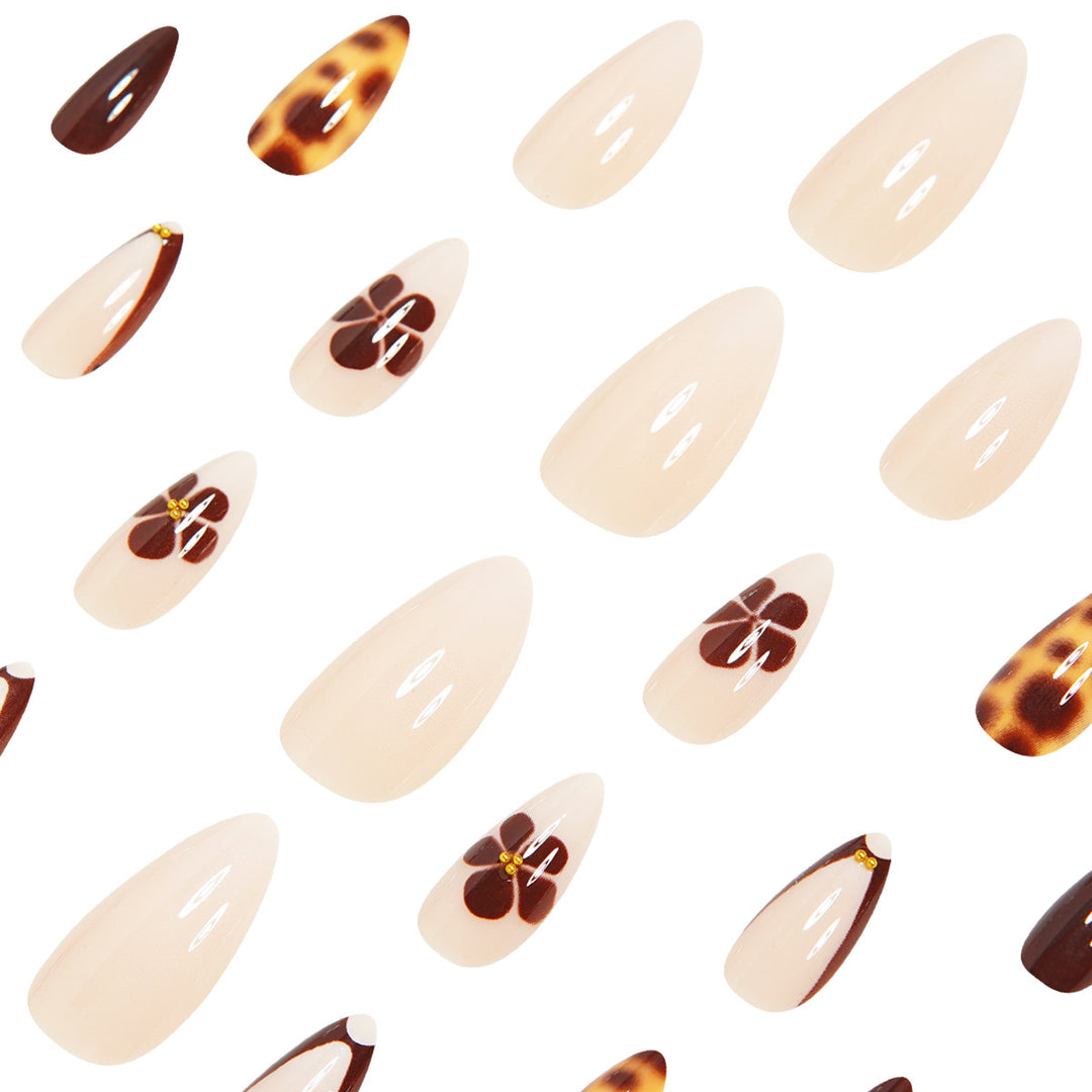 Elegant Stiletto Press-On Nail Art Set Kalsten