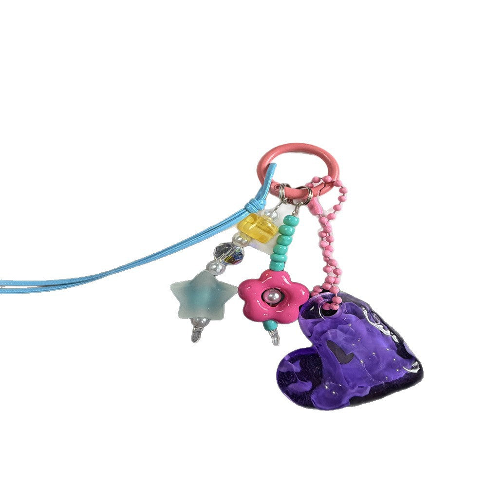 Trendy Beaded Charm Keychain Kalsten