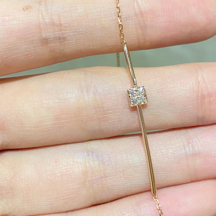 Delicate Bar Chain Bracelet Kalsten