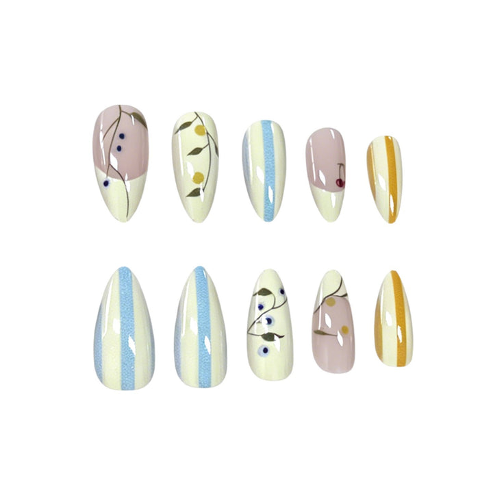 Stylish Floral Nail Art Set Kalsten