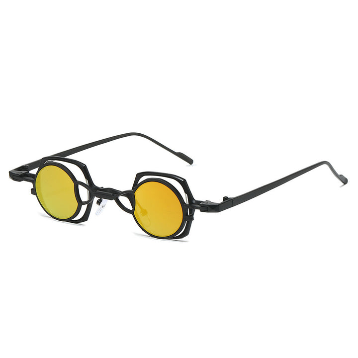 Futuristic Double-Lens Shield Sunglasses Kalsten