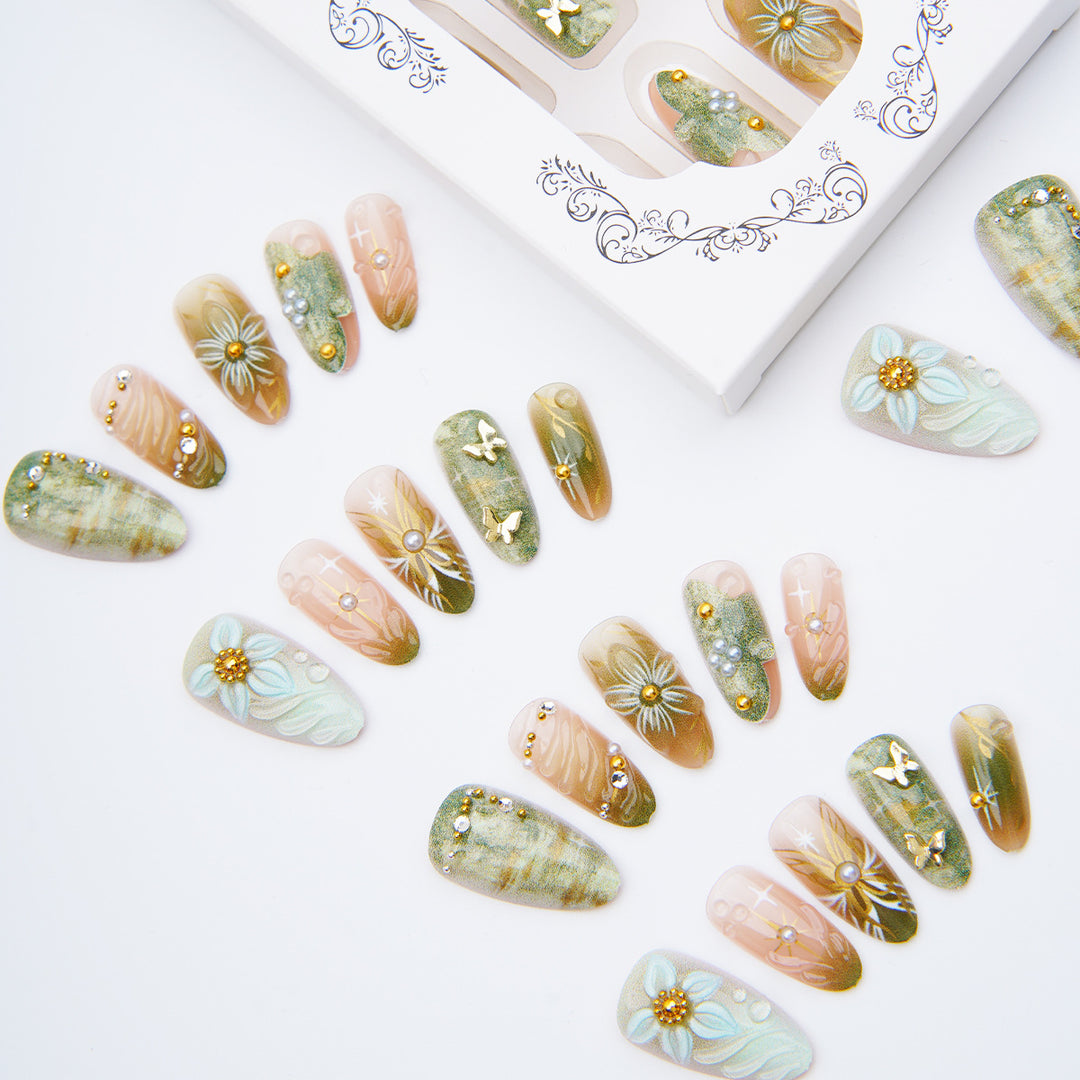 Glamorous Asian Art Nail Collection Kalsten