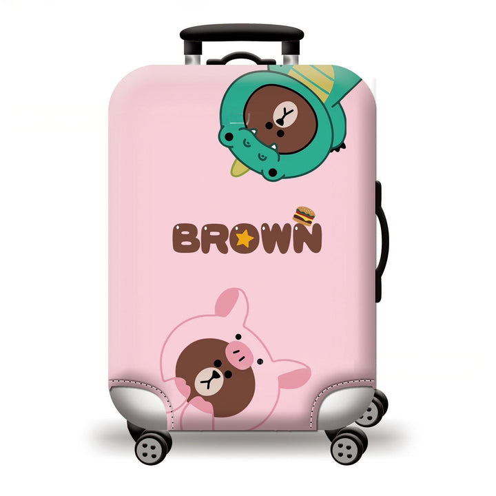 Women Hard Shell Suitcase with Cute Animal Design Kalsten