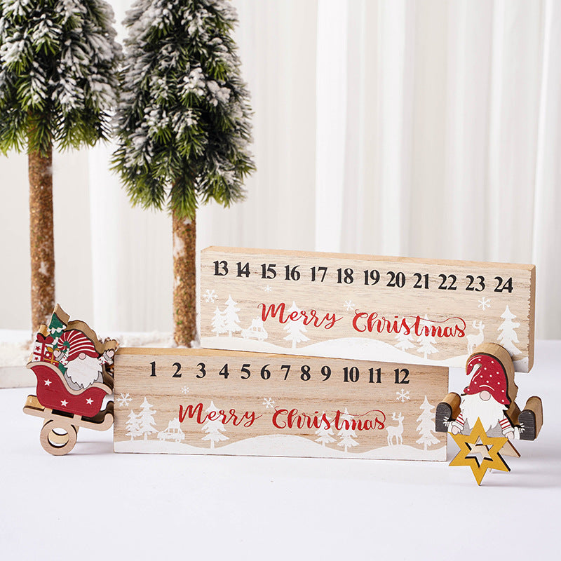 Advent Calendar Countdown Decoration Kalsten