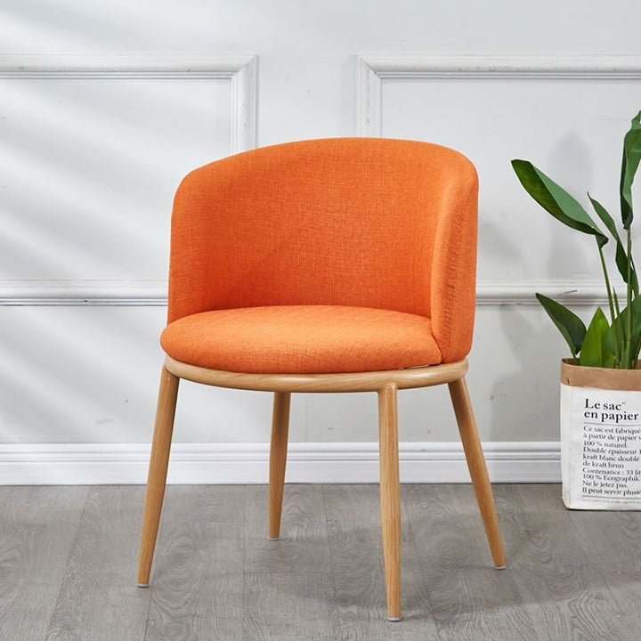 Polster chair with modern curves and comfortable seating surface Kalsten