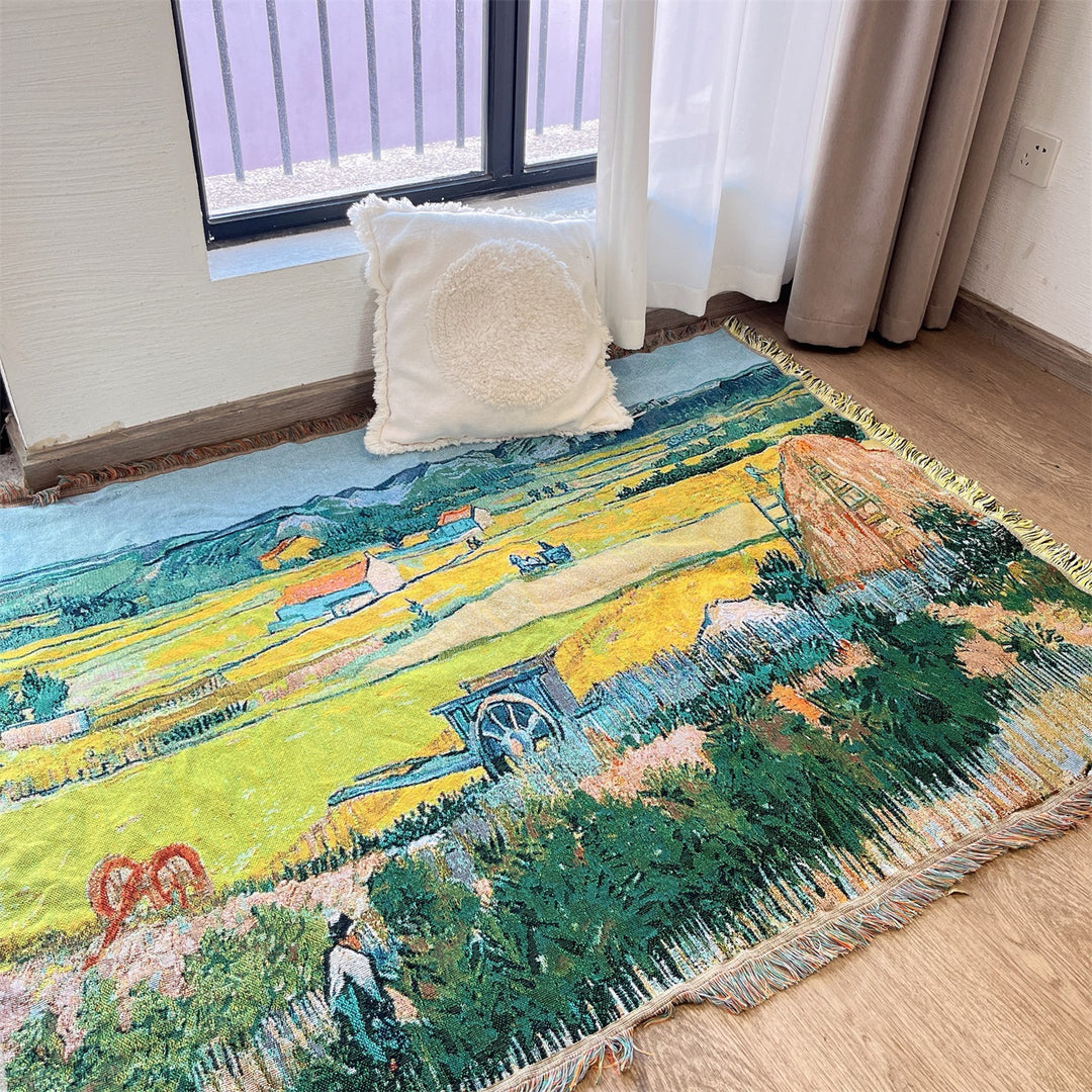 Artistic Tapestry Throw Blanket