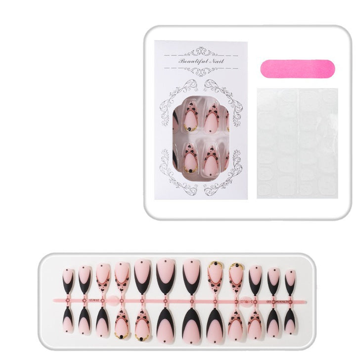 Unique Elegant Press-On Nail Tips Set Kalsten