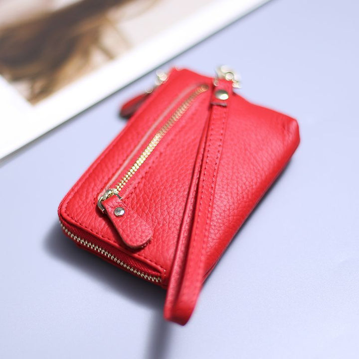 Luxe Textured Zippered Wallet Kalsten