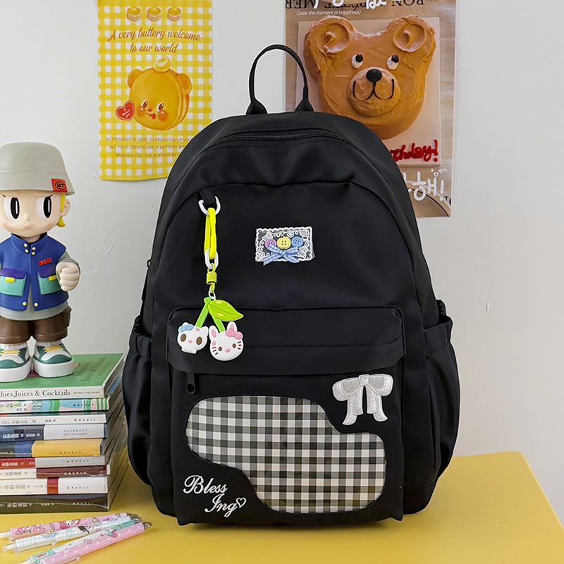 Trendy Graphic Print Backpack