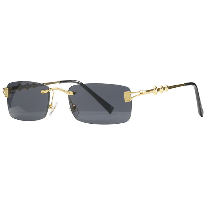 Women’s stylish retro sunglasses with luxurious metal frame and polarized lenses Kalsten
