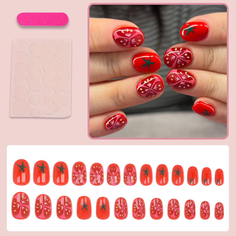 Nail art set with floral and creative design Kalsten