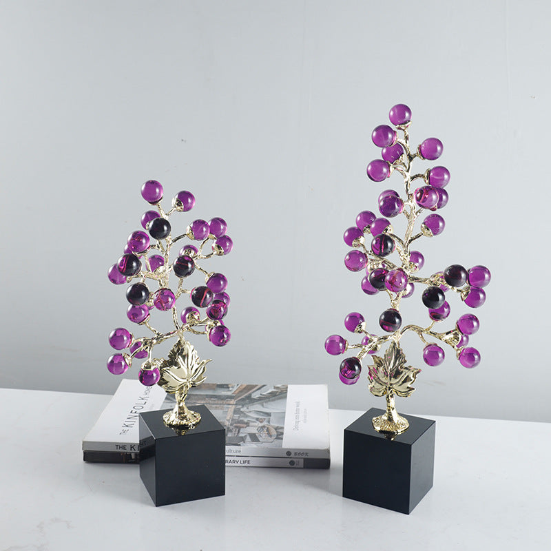 Artistic Decorative Grape Sculpture