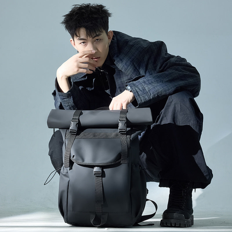 Roll-Top Waterproof Outdoor Backpack Kalsten