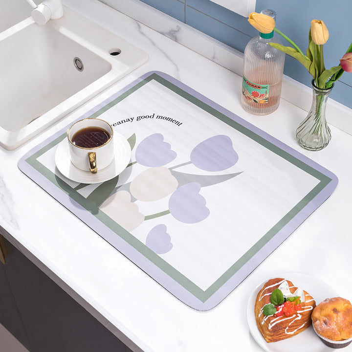 Decorative Kitchen Counter Protector Mat Kalsten