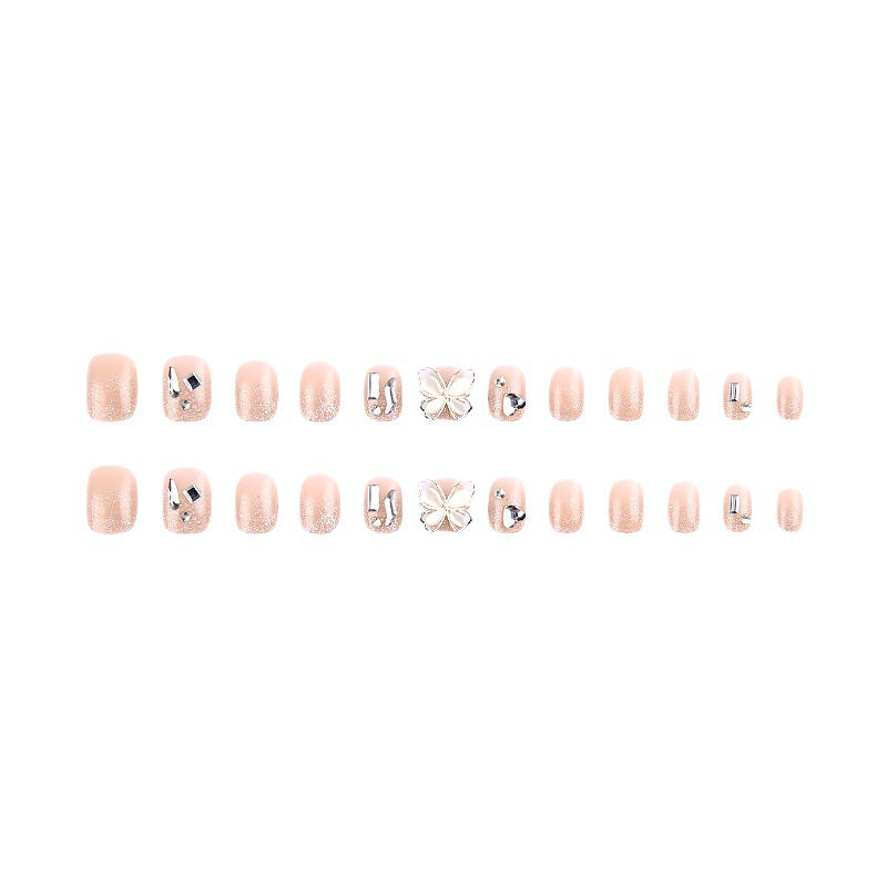 Nail art set with sparkling rhinestones and glitter elements Kalsten
