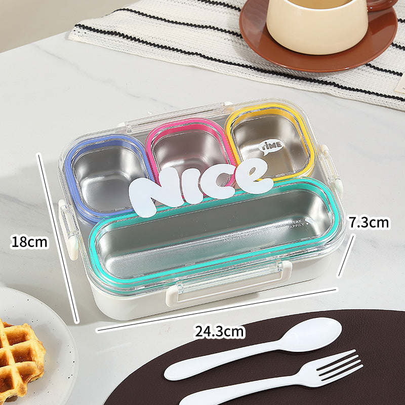 Triple Compartment Food Storage