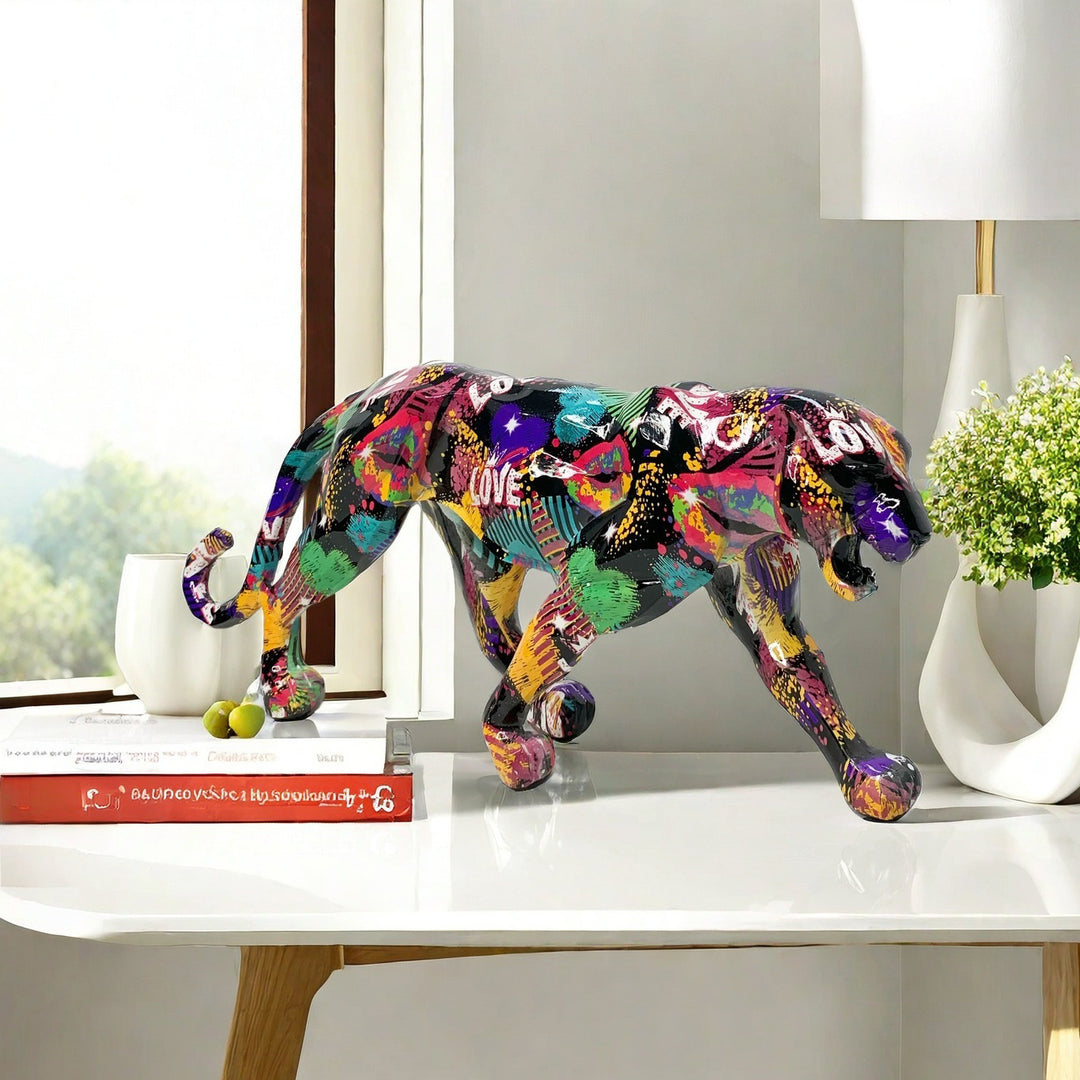 Decorative Jaguar Figurine Kalsten
