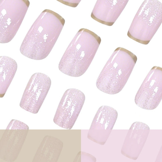 Elegant Glitter Ombre Nail Art Kalsten