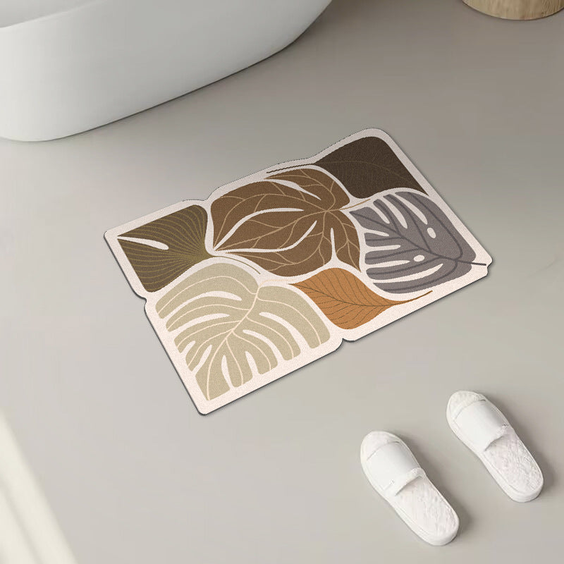Modern Geometric Bath Mat