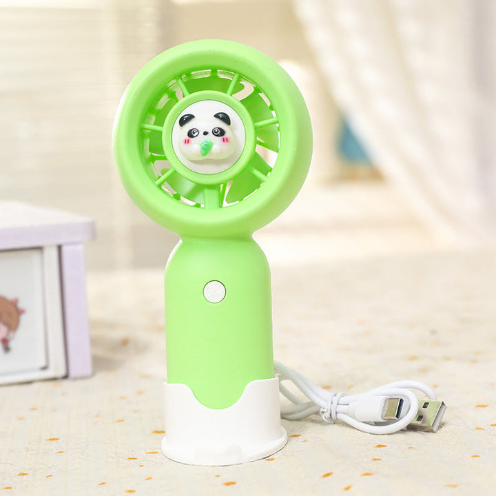 Women Handheld Mini-Fan with USB Charging Function and Ergonomic Design Kalsten
