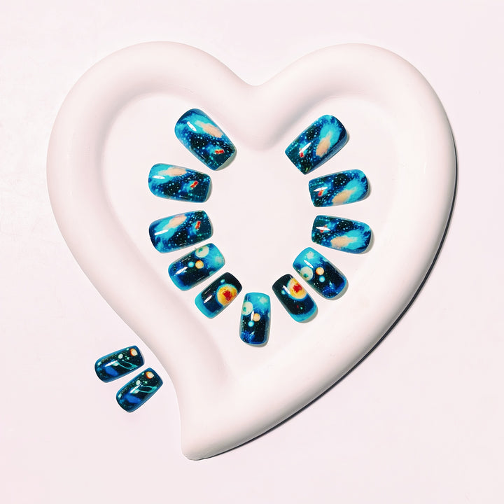 Artificial nails in galactic space design Kalsten