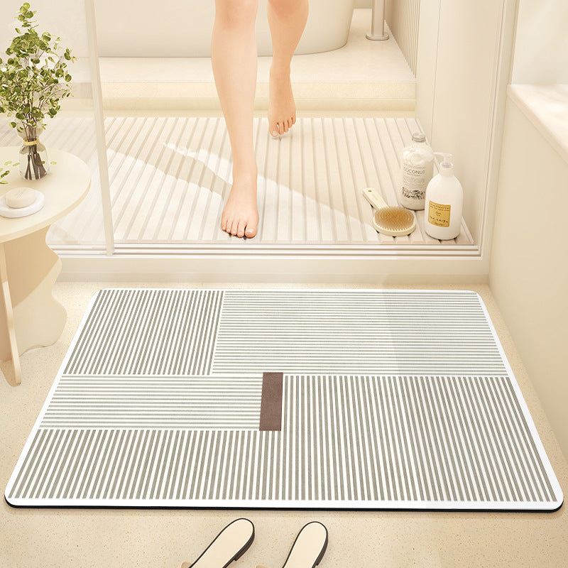 Abstract Geometric Design Bath Mat Kalsten