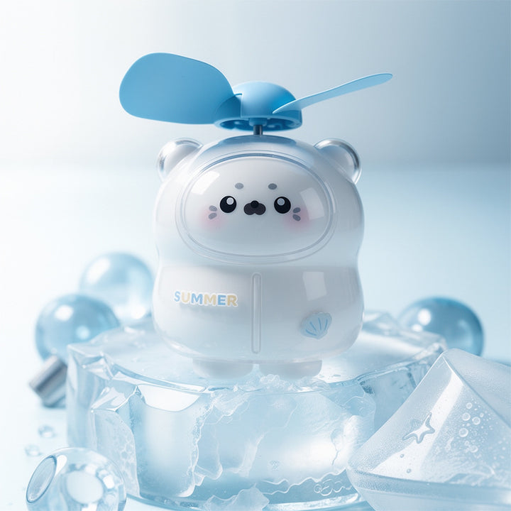 Ladies handy mini fan with animal design Kalsten