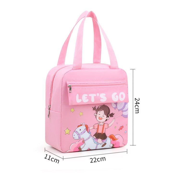 Cartoon-Themed Insulated Lunch Bag Kalsten